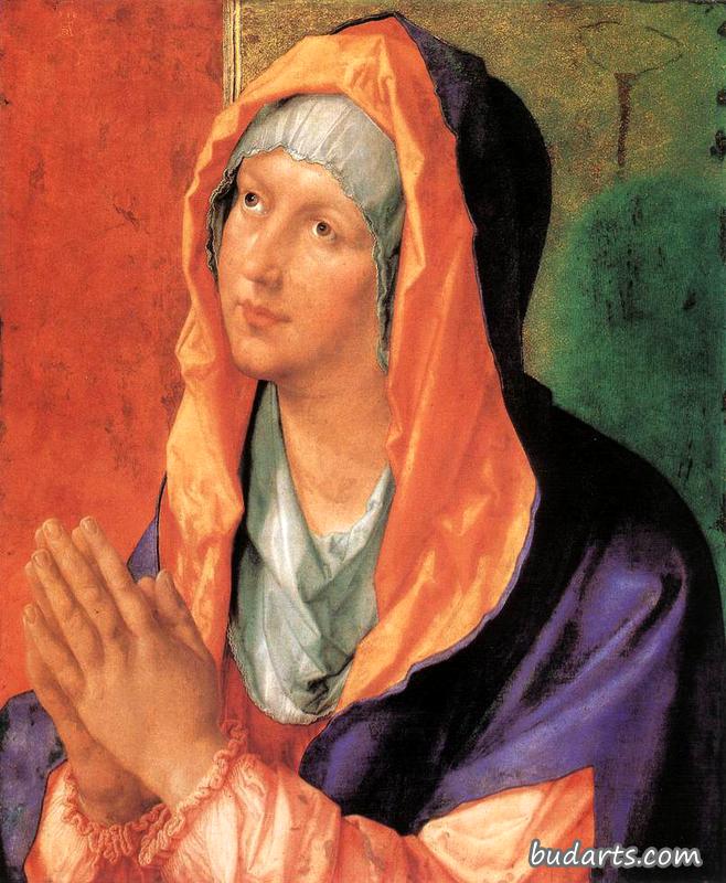祈祷中的圣母玛利亚