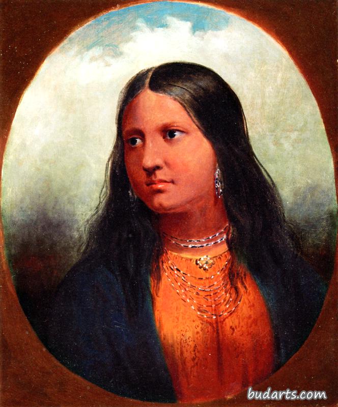 阿里卡拉女人的肖像