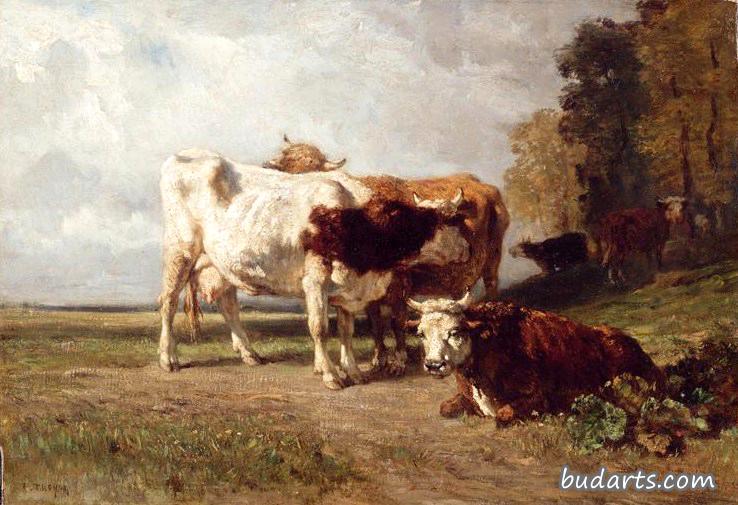 Vaches au repos (Cows Resting)