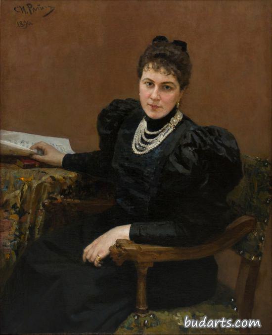 Portrait of M.K. Tenisheva