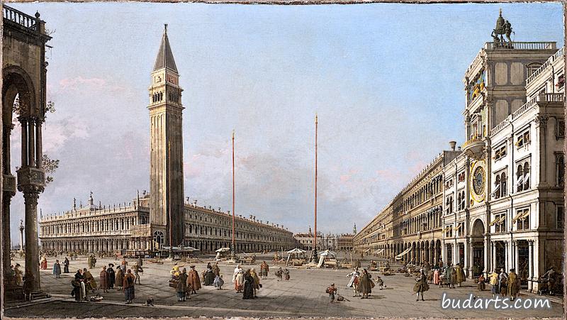 Piazza San Marco Looking South and West