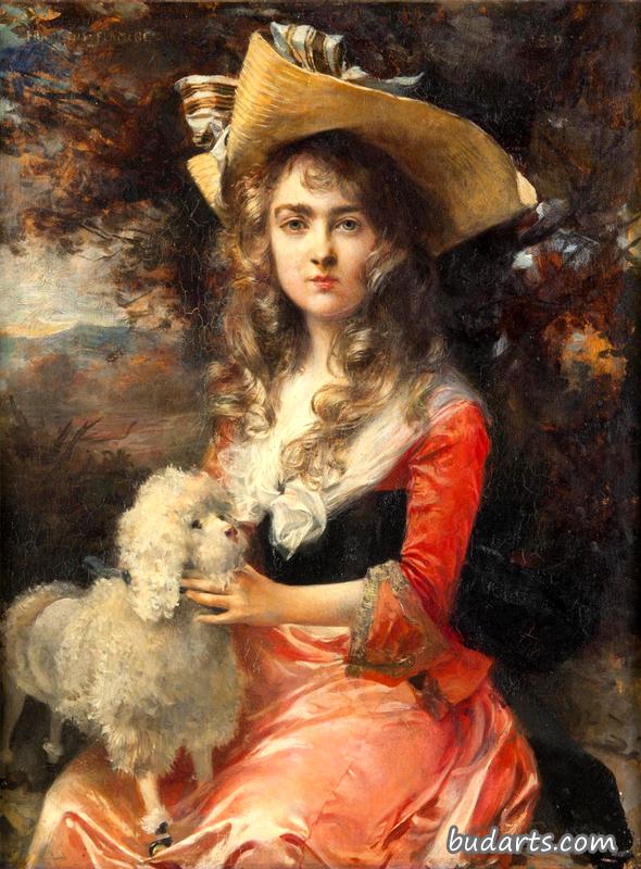 马克斯·德古吉斯夫人画像