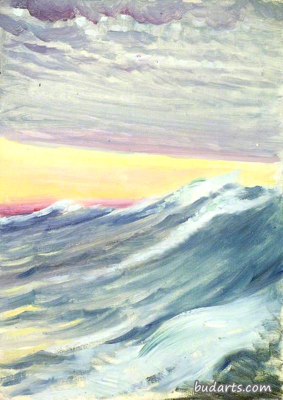 1922年，克罗伊西克的海景