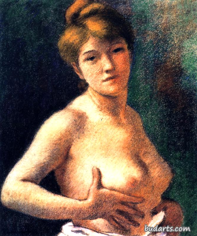 女人半身像