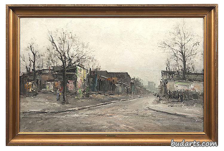 Entrance to Clignancourt, Jules Valles Street