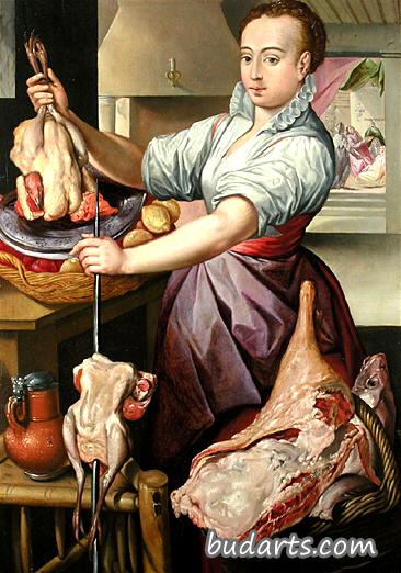 卖肉的