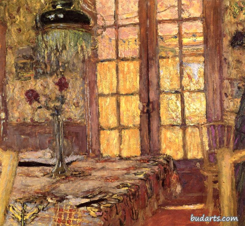 Madam Vuillard in the Dining Room at Vaucresson