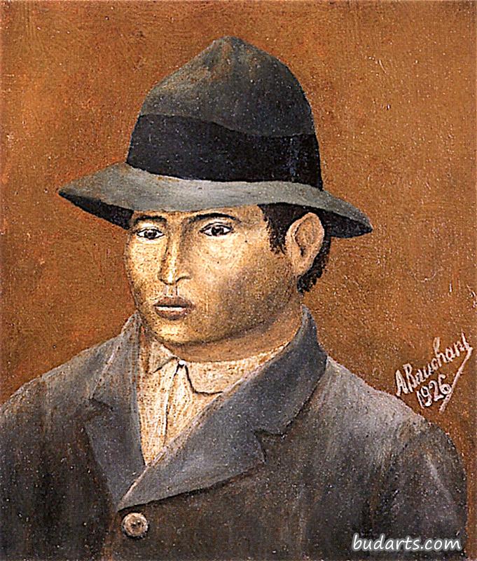 年轻男子肖像