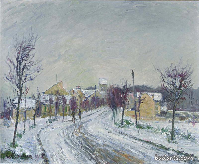 圣奥蒙的雪