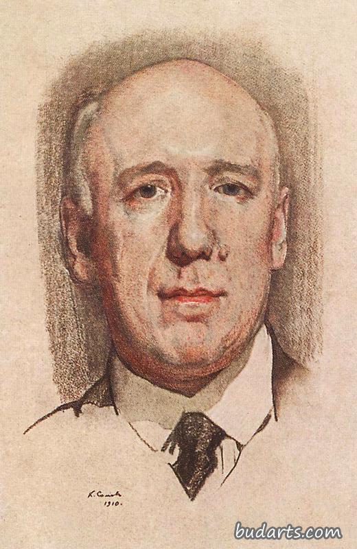 Portrait of F. Sologub