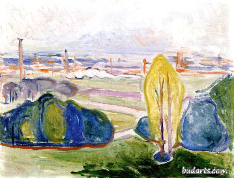 View across Chemnitztal