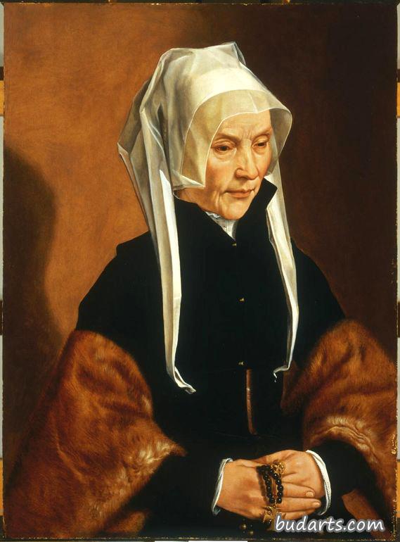 索菲亚·范·阿梅荣根肖像