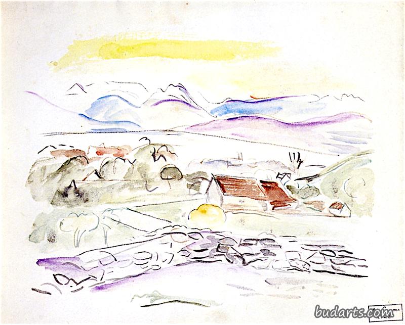 高山丘陵景观