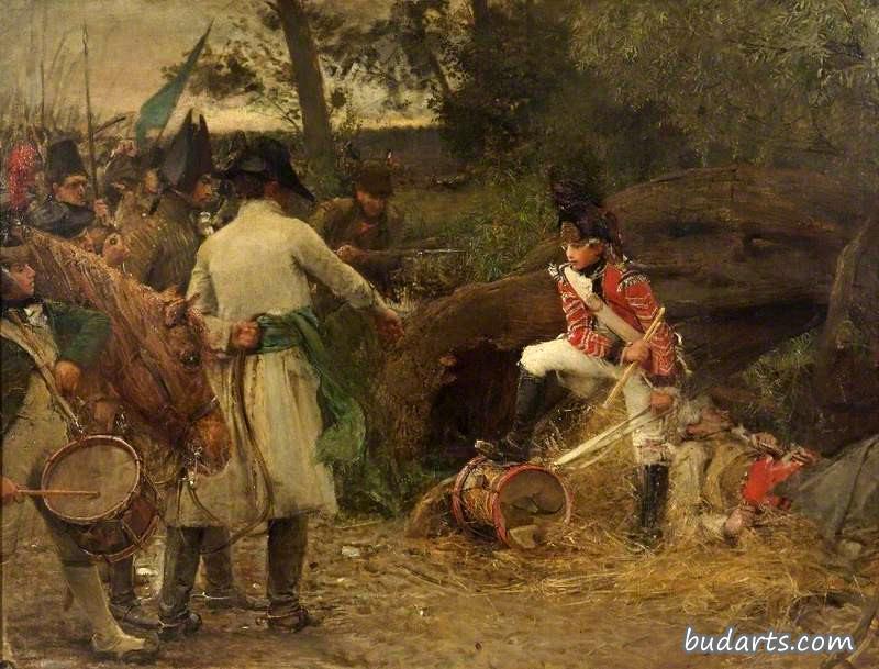 1798年，国王的鼓声永远不会为叛军而被打败