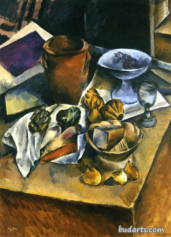 洋蓟静物画