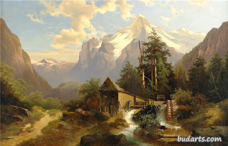 磨坊山景