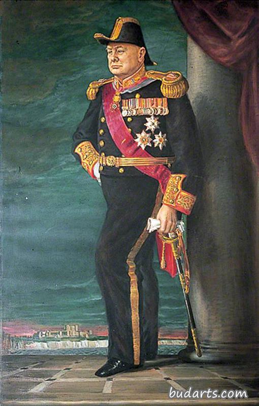 温斯顿·丘吉尔爵士(1874-1965),五港监狱长 温斯顿·丘吉尔爵士(1874-1965),五港监狱长