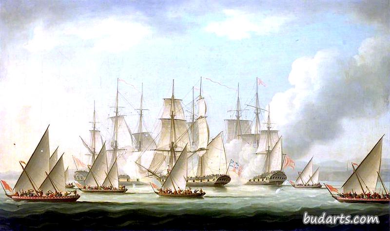 海盗袭击皇家海军“极光号”，1812年：行动结束