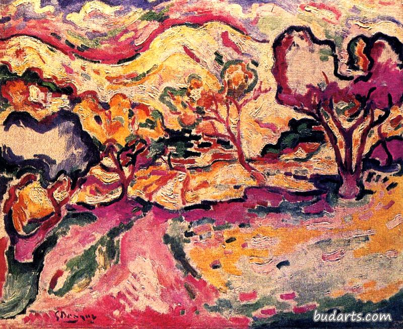Landscape at Ciotat