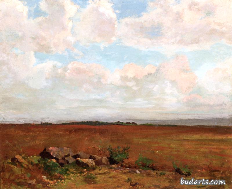 Landscape near Peyrelebade