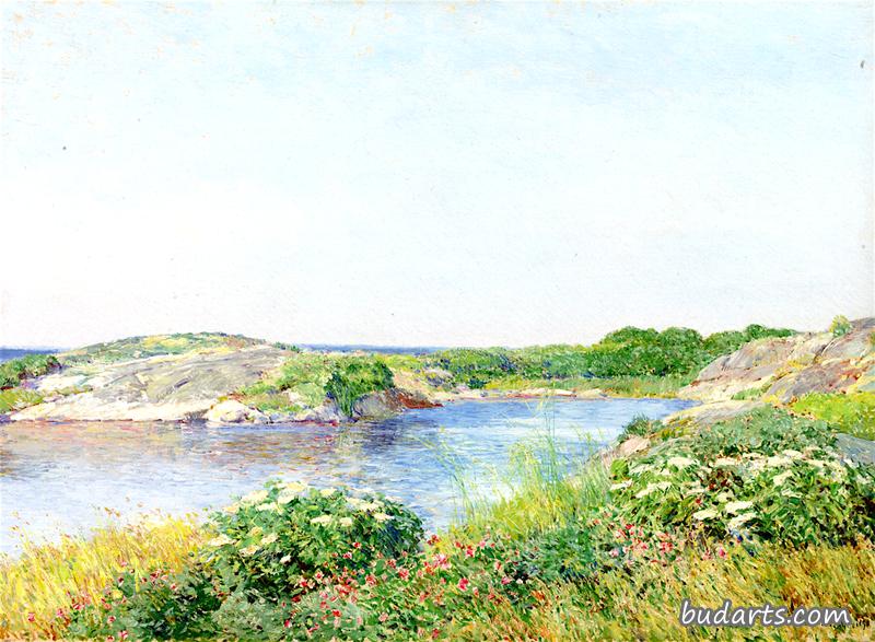 小池塘，小苹果