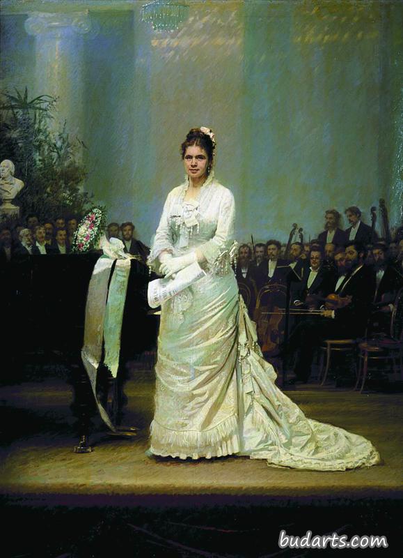 Singer Elizaveta Lavrovskaya
