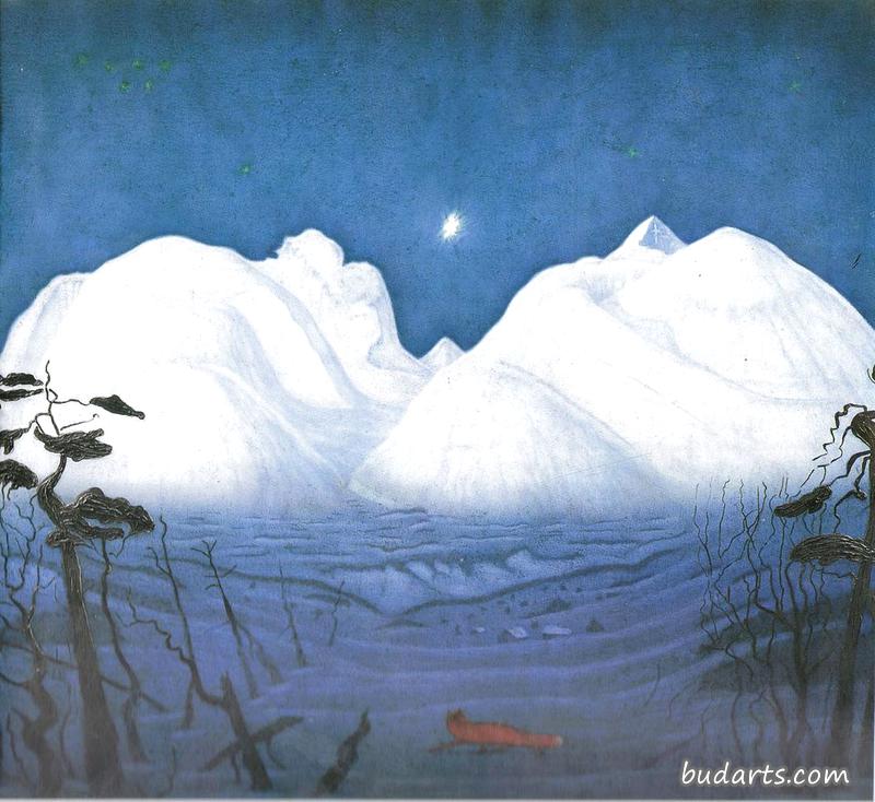 山上的冬夜