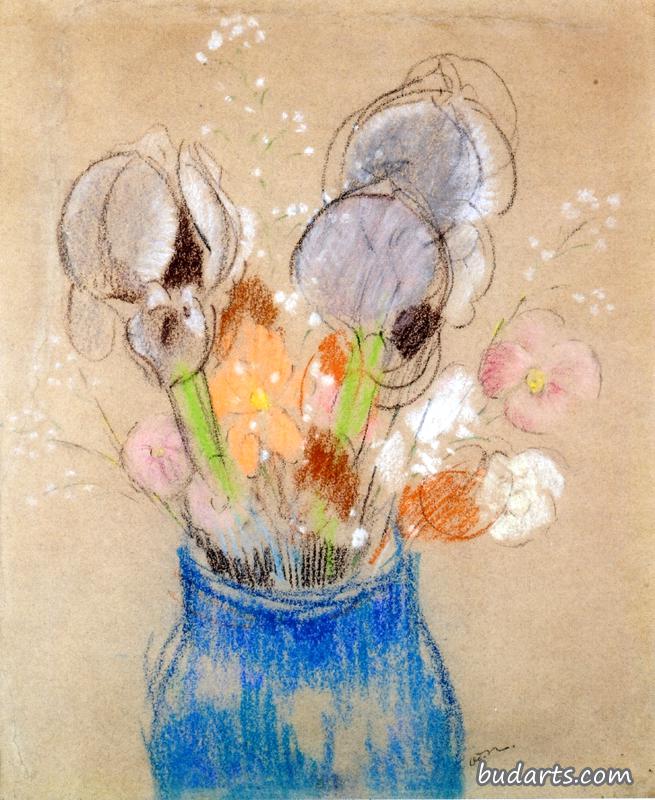 一束花，鸢尾花