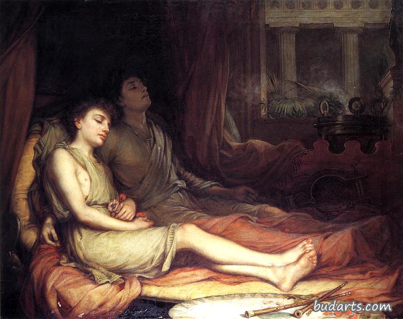 睡眠和他同父异母的兄弟死了