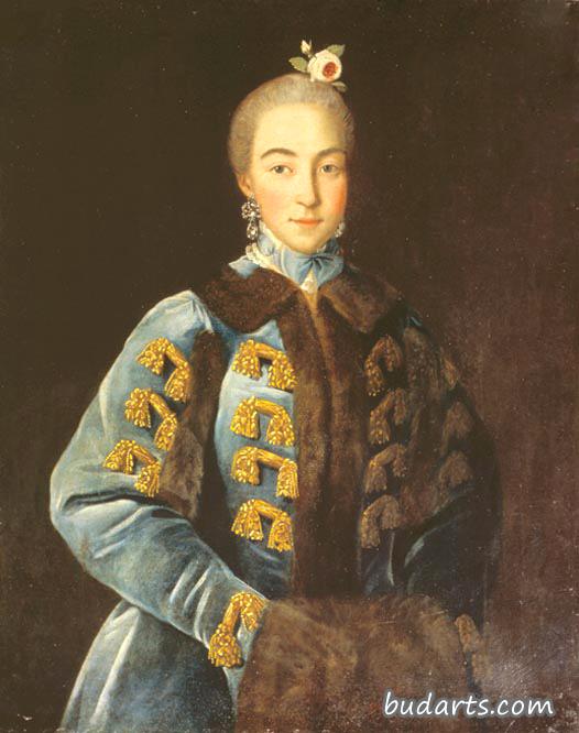 安娜·彼得罗夫娜·谢列梅特娃伯爵夫人肖像（1744-1768）