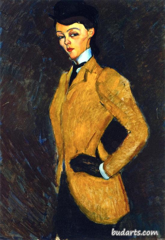 女骑手