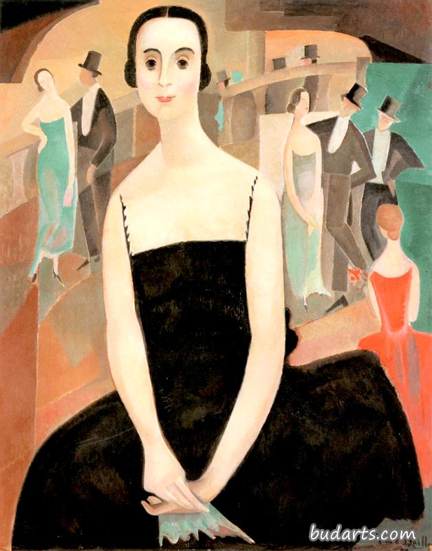 Intermission (Portrait of Jeanne Beillehache0