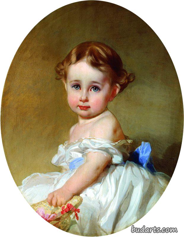 Portrait of V.N. Lvova as a Child