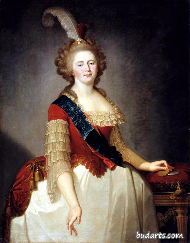 玛丽亚·费多罗夫娜皇后的肖像