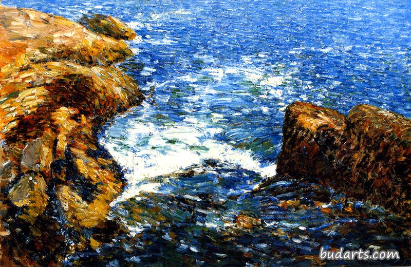 海浪和岩石
