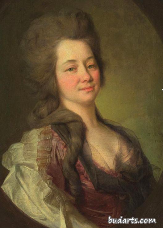 Portrait of M.A. Lvova