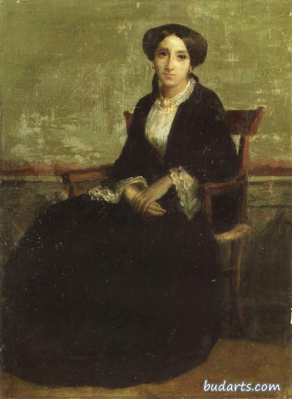 Portrait of Genevieve Celine Bouguereau