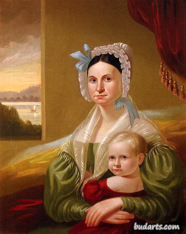 Mrs. David Steele Lamme and Son, William Wirt