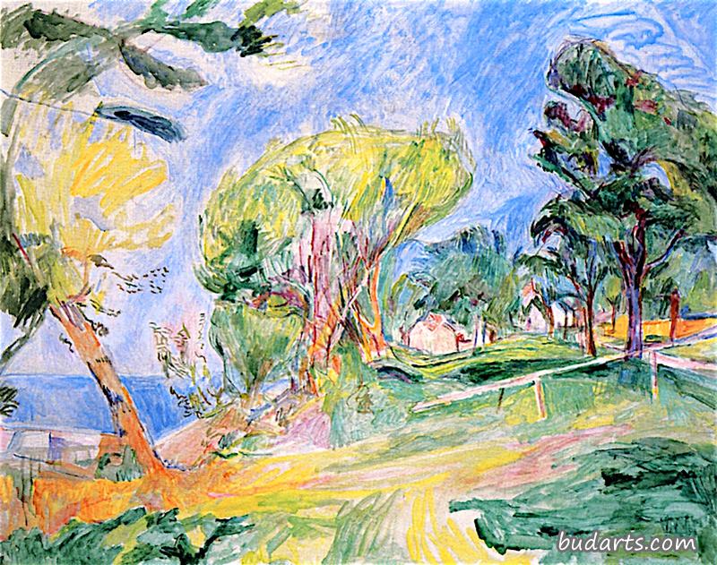 Landscape at Lake Constance (Unterdorf)