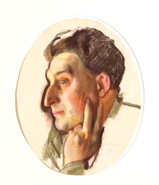 Portrait of M.G. Lukianov in Profile