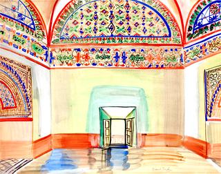 Interior of a Minaret