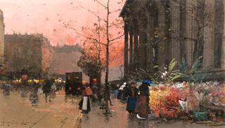 The Flower Market at La Madeleine
