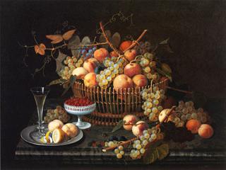 Still Life with Fruit and Vase