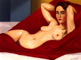 Nu allongé (Georgette Magritte)