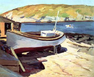Large Boat and Small