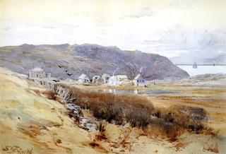Monhegan Village from Horn's Hill