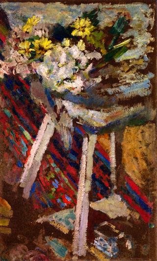 Flowers on a Stool