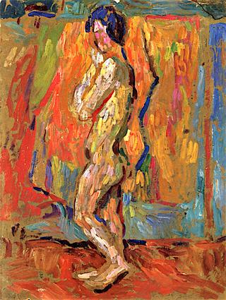 Standing Nude, Facing Left
