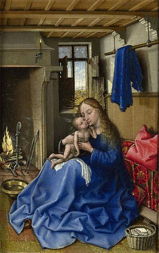 Virgin and Child in an Interior