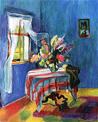 Blue Room in the Old Rectory